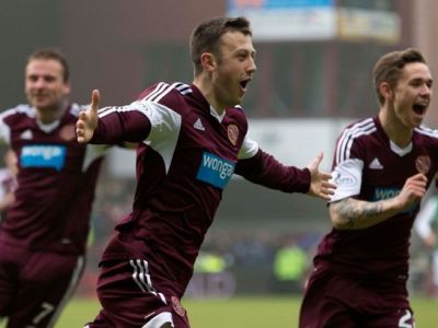 2. Heart of Midlothian 2-0&nbsp;Hibernian